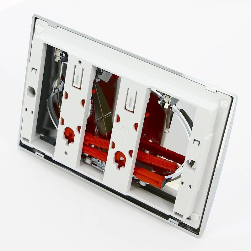 Кнопка смыва Alcaplast M71 хром глянец M71