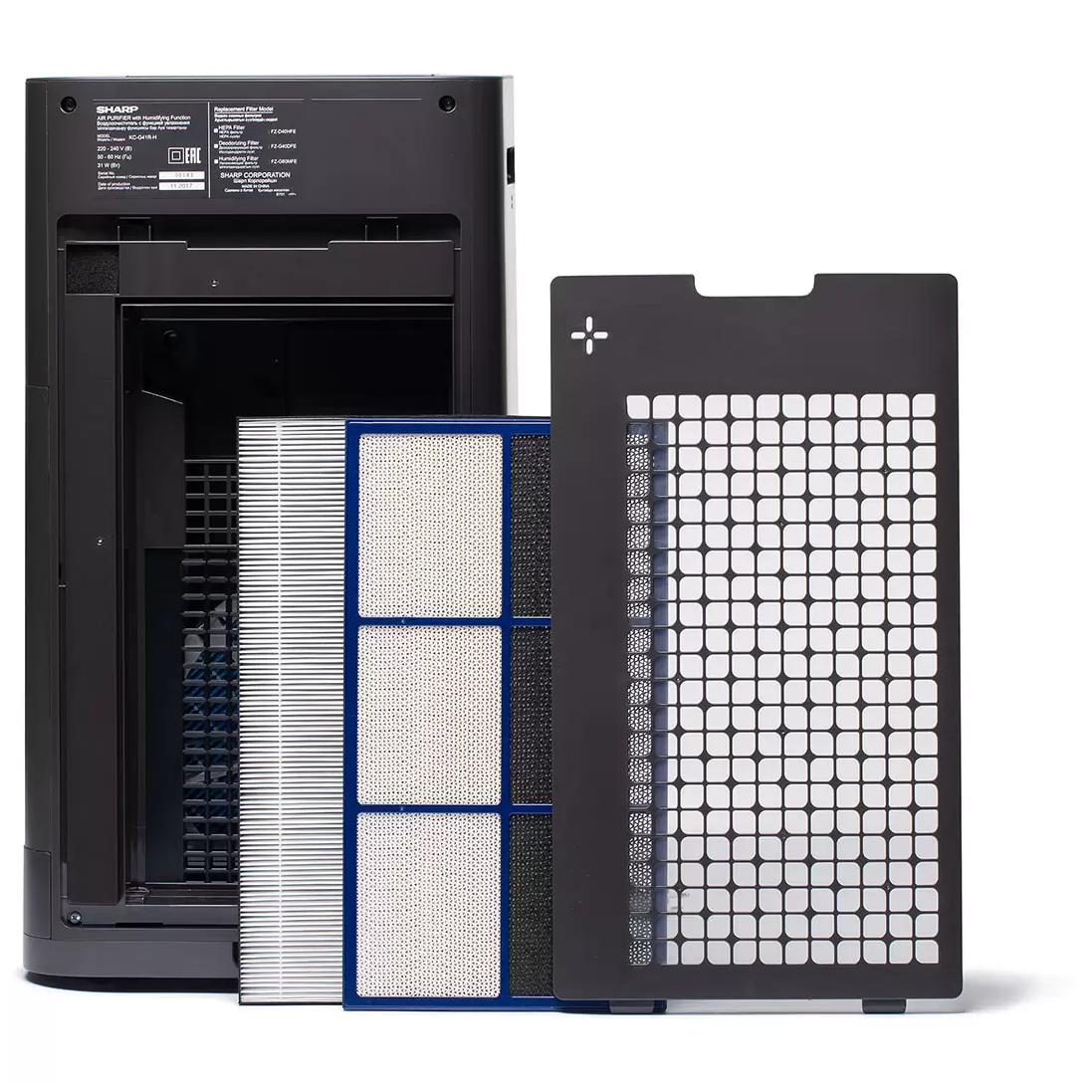 Климатический комплекс Sharp KC-G41RH серый KC-G41RH