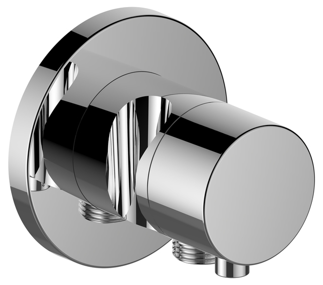 Вентиль запорный KEUCO IXMO с переключателем на 2 потребителя и держателем лейки хром 59557011201