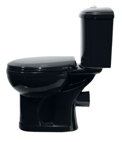 Унитаз-компакт Santek Дора горизонтальный выпуск черный 47374110402