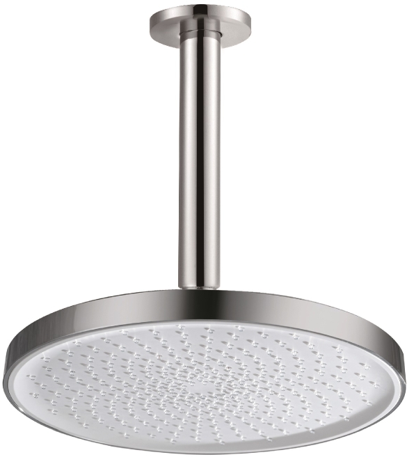 Верхний душ Aquanet AQ2070CR круглый потолочный 260х20 мм хром AQ2070CR