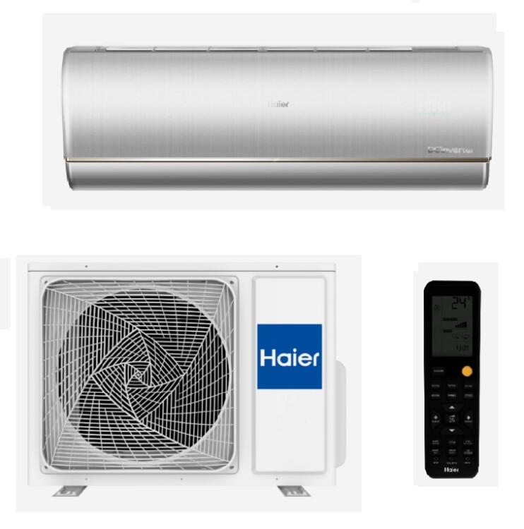 Сплит-система Haier Jade Super Match инверторная серебристый AS35S2SJ3FA-S / 1U35MEC1FRA