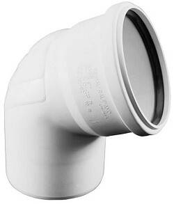 Отвод REHAU RAUPIANO Plus 90/67° PP 11230781001