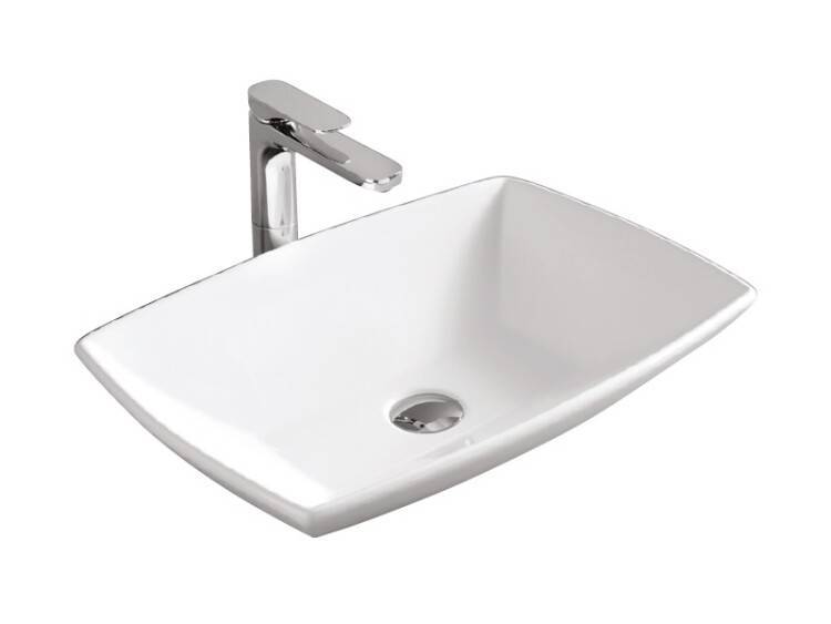 Раковина накладная Artceram Jazz 600x400 мм белый матовый JZL0020500