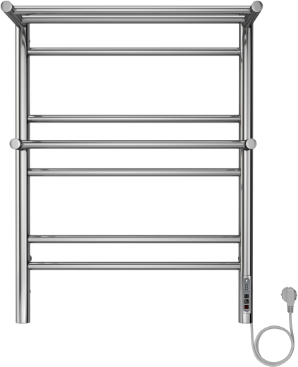 Полотенцесушитель электрический Aquatek Альфа П7 500х700 мм хром AQ EL RRP0770CH