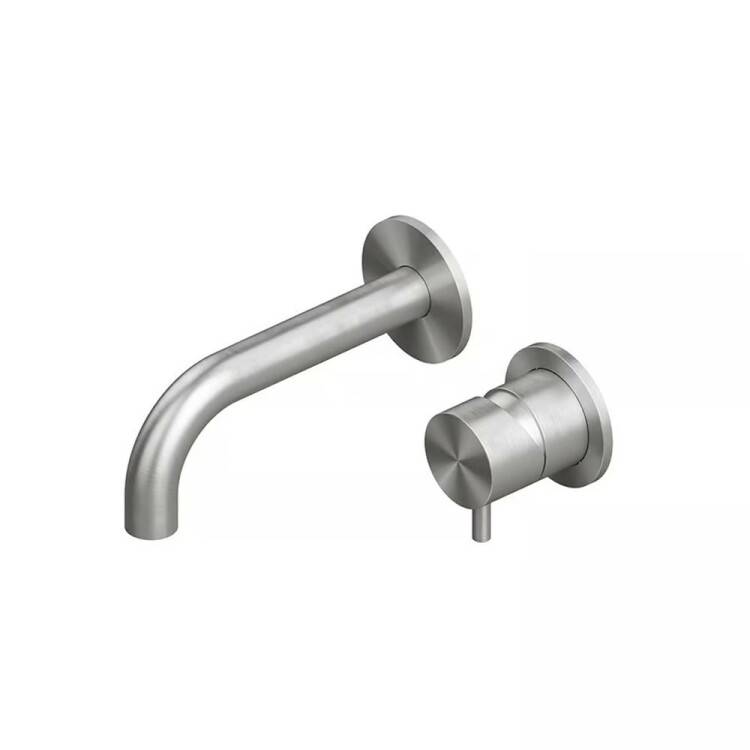 Смеситель для раковины Quadro Design Source сталь брашированная 131300AS