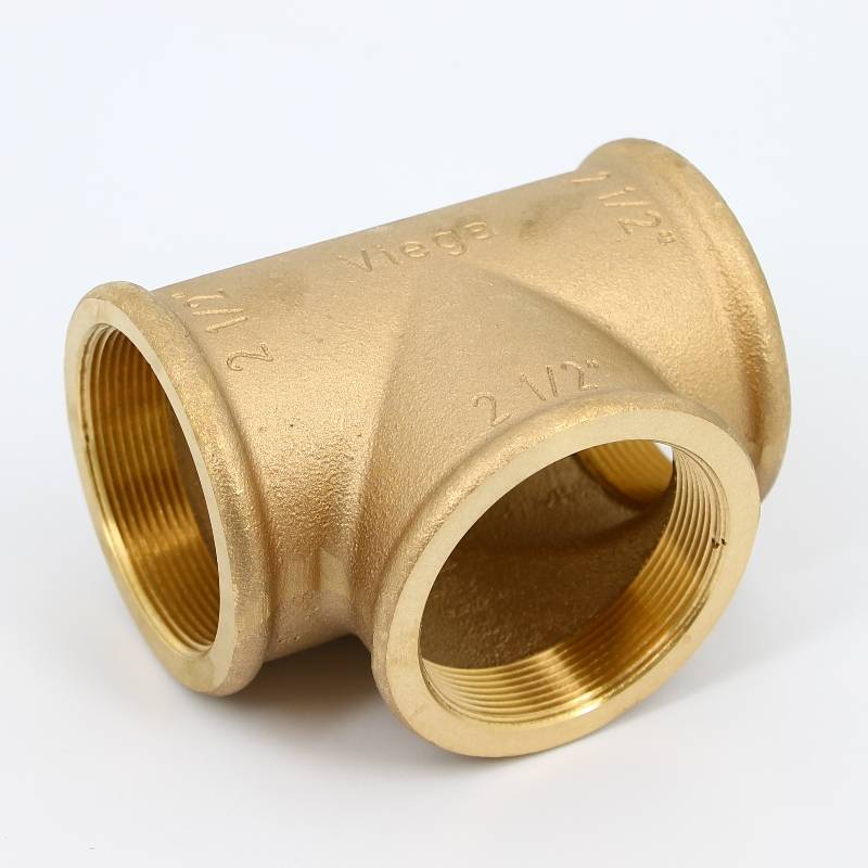 Тройник бронзовый Viega 2 1/2 ВР 321734