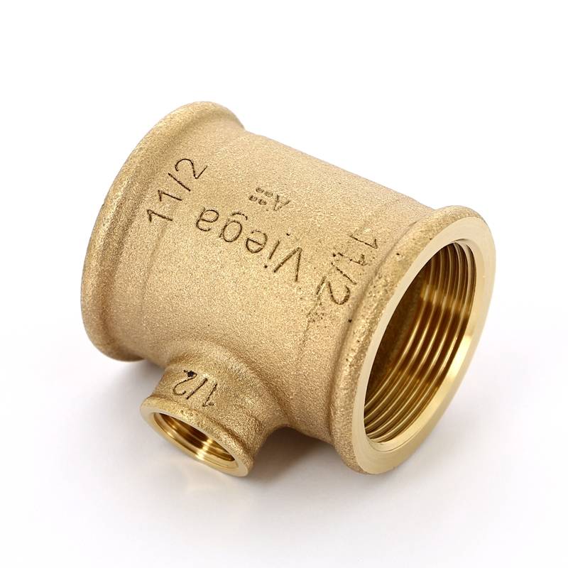 Тройник бронзовый Viega 1 1/2x1 1/2x1 1/2 ВР 650759