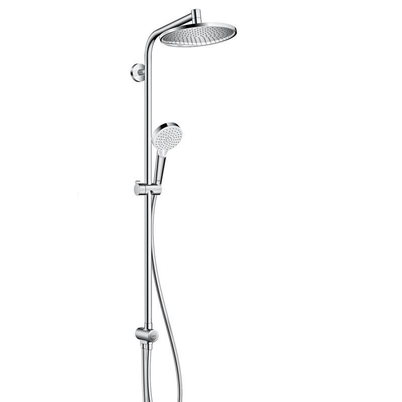Душевая система hansgrohe Crometta S 240 1jet Showerpipe Reno 27270000