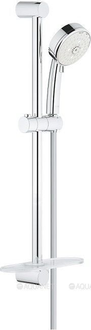 Душевой гарнитур GROHE New Tempesta Cosmopolitan 100 со штангой 600 мм и шлангом 1750 мм хром 27577002