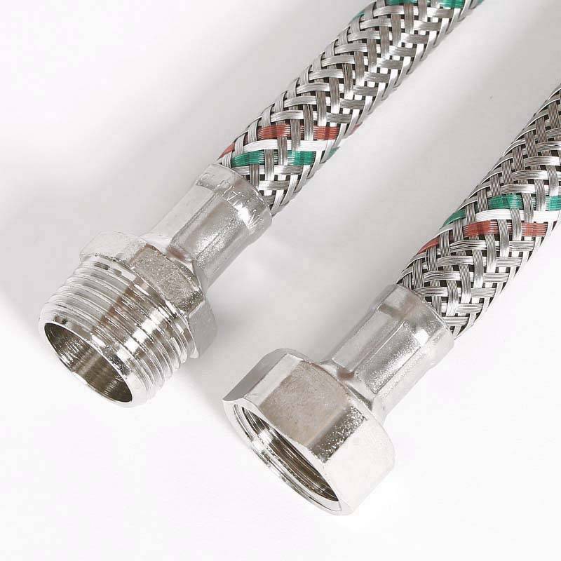 Гибкая подводка для воды Uni-Fitt 1/2 НВ 200 см нержавеющая сталь 501S2020