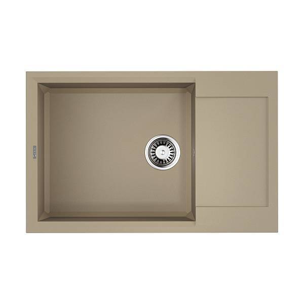Кухонная мойка Omoikiri Sakaime 78-LB-CH Tetogranit 78x50 см шампань 4993905
