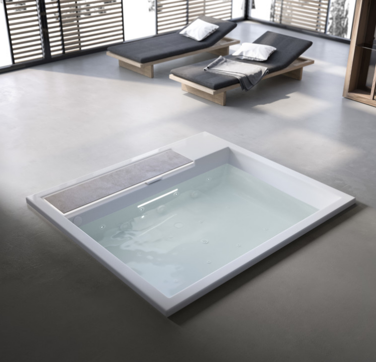 Гидромассажная ванна Effe WaterSuite 1800x1600x635 мм белый матовый WS10000001