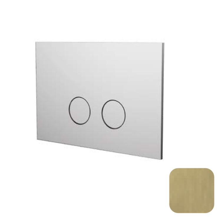 Клавиша смыва, Almar, Placche WC, для унитаза, шгв 245-5-165, цвет-Brushed Brass PVD (Товар заказной, возврату не подлежит)
