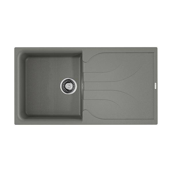 Кухонная мойка Omoikiri Yasugata 100 Tetogranit 100x50 см leningrad grey 4993568