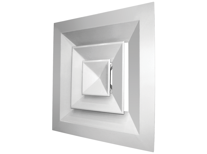 Решетка потолочная Shuft 4 CA 450x450 мм НС-0006954