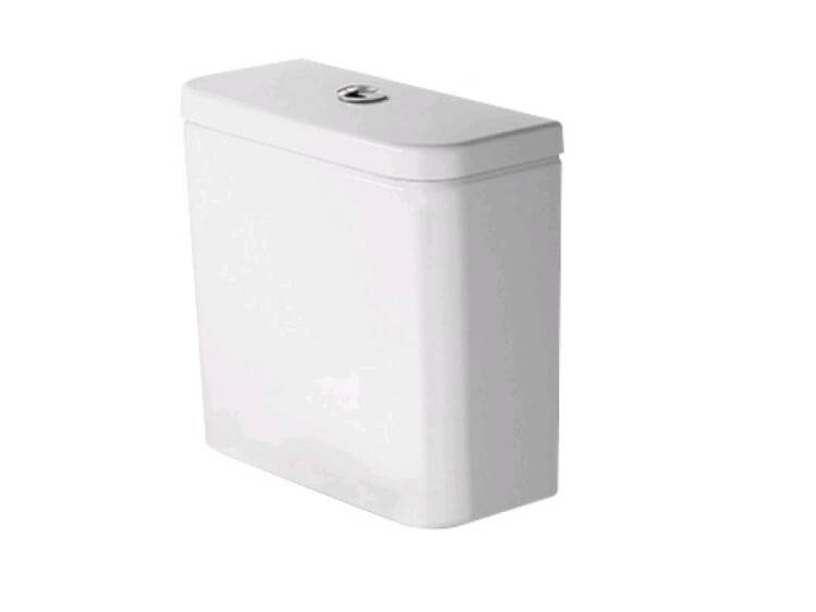 Сливной бачок Duravit DuraStyle 390х170 мм белый 0941100005