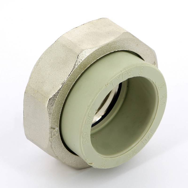 Муфта комбинированная FV-Plast с разъемным соединением ВР 50 мм х 1 1/2 236050