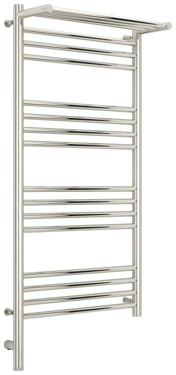 Полотенцесушитель электрический Сунержа Богема 3.0 с 1 полкой 1000x500 мм МЭМ нижнее слева сталь 0058061050