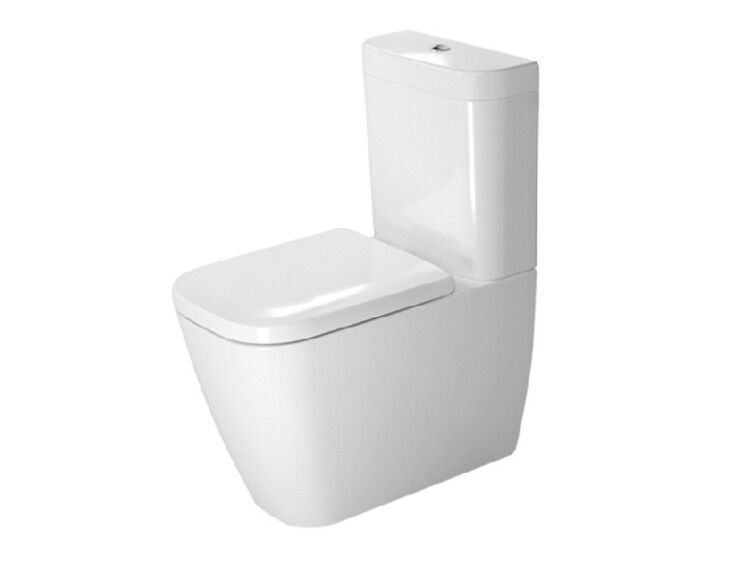Унитаз напольный Duravit Happy D.2 365x630 мм белый 2134090000