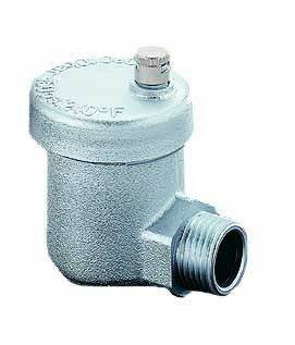 Воздухоотводчик автоматический угловой STOUT 1/2 никелированный 1088404