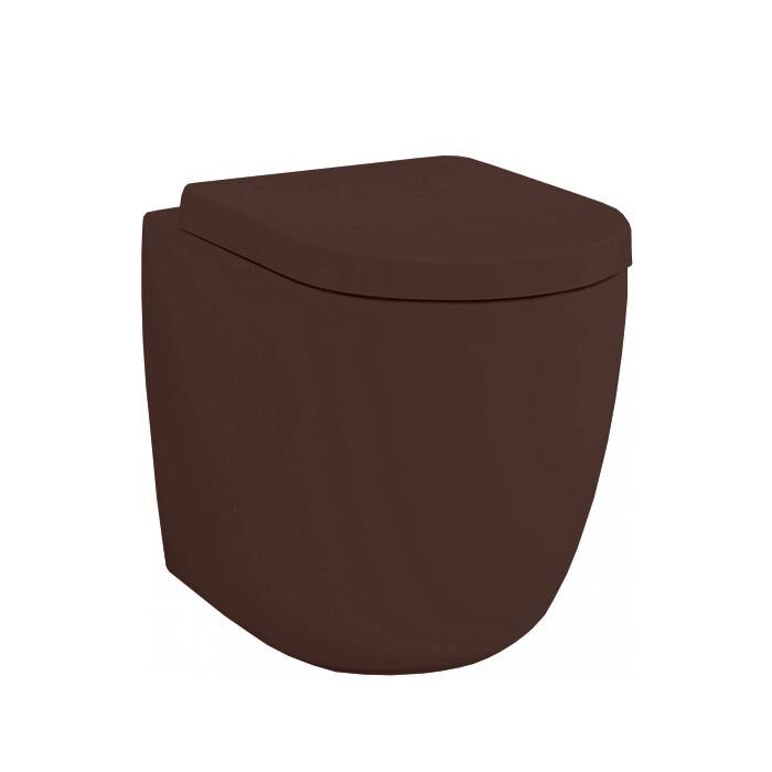 Унитаз приставной Artceram File 2.0 370x530x420 мм Brown Cocoa FLV0053900