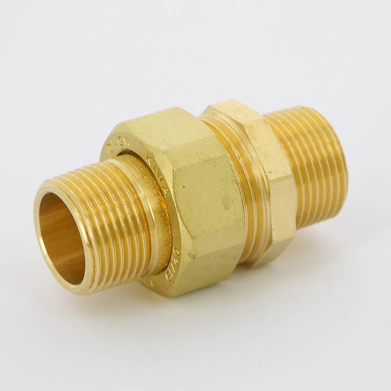 Разъемное соединение Viega бронза 3/8 с коническим уплотнением 446871