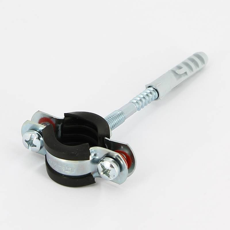 Хомут с резиновым уплотнителем, шпилькой и дюбелем Uni-Fitt 1/2 дюйма (20-24 мм) 850U2800