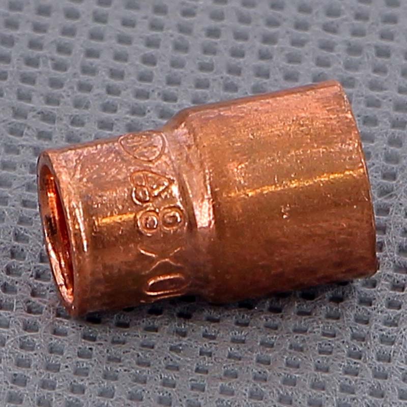 Муфта редукционная медная Viega 10х8 мм пайка 121150