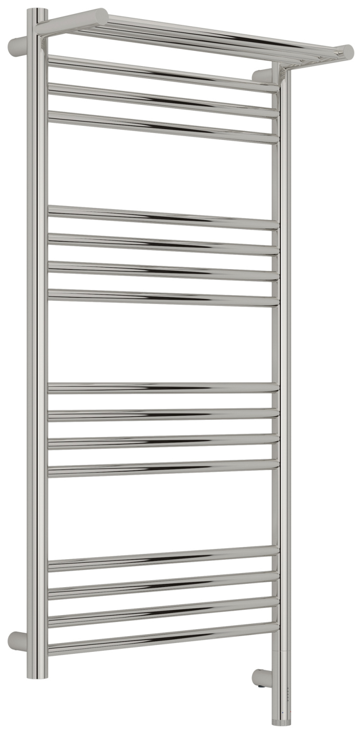 Полотенцесушитель электрический Сунержа Богема 3.1 с 1 полкой 50х100 см правый без покрытия 00-6007-1050