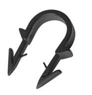 Скоба якорная Walraven BIS KA8 для труб до 20 мм 41 мм черная 200 шт 0870141