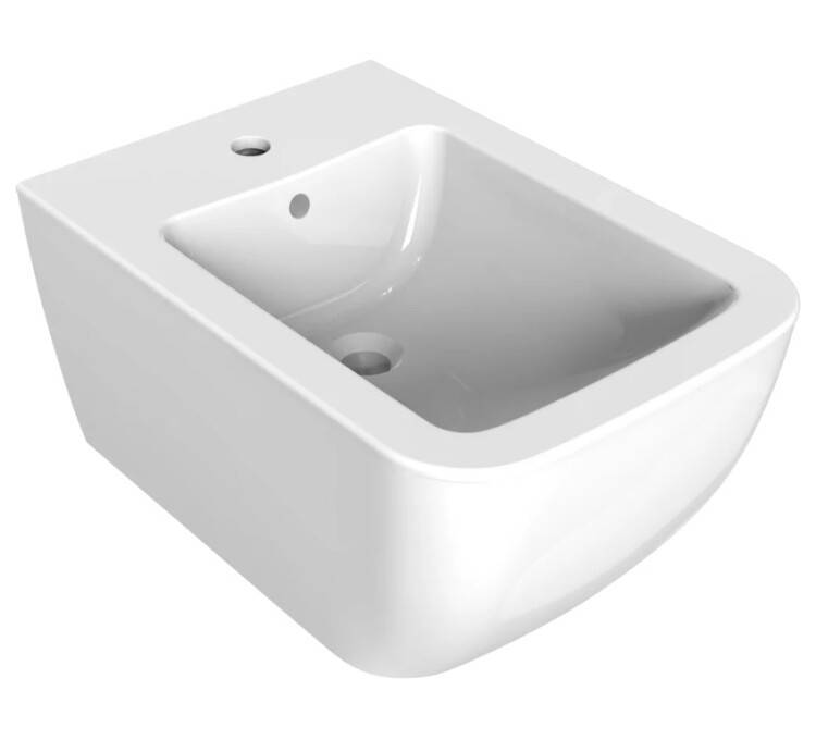 Биде подвесное Smartflow Vigente 410х580х300 мм белый SMFB811WH