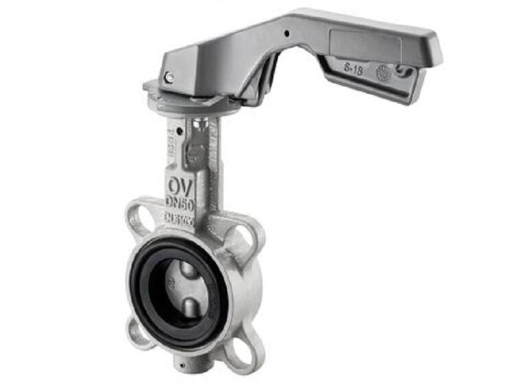 Затвор дисковый поворотный Tecofi Ду 50 Ру 16 1046450