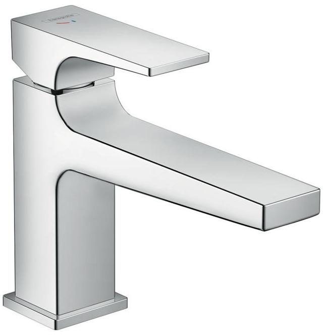 Смеситель для раковины Hansgrohe Metropol 100 со стержневым донным клапаном хром 32503000