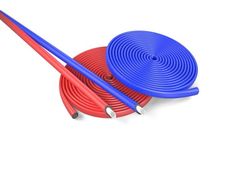 Трубка теплоизоляционная Energoflex Super Protect 28/13-2 мм красная 64 м EFXT028132SUPRK-132