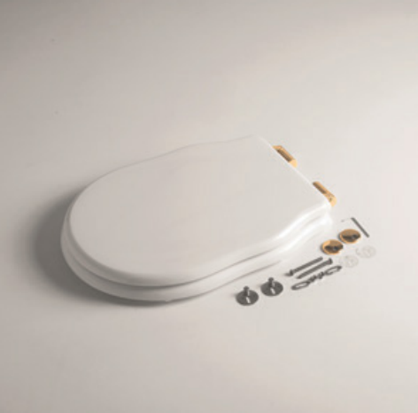 Сиденье для унитаза Alice Boheme белый MC2803S