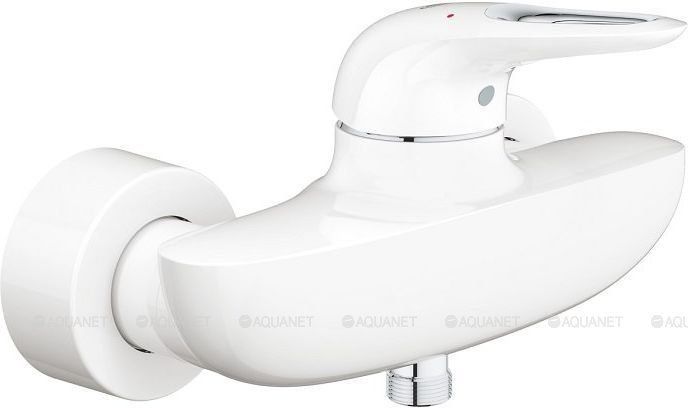 Смеситель для душа GROHE Eurostyle настенный монтаж Белая луна 33590LS3