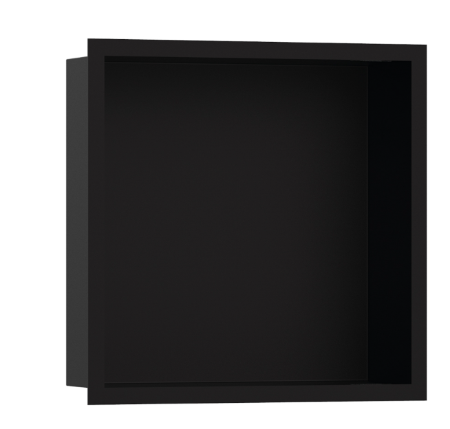 Встраиваемая ниша Hansgrohe XtraStoris Individual 390x390x100 мм черный матовый 56098670