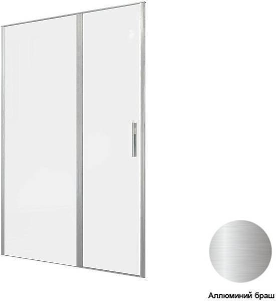 Душевая дверь Allen Brau Priority 140x200 см серебро стекло прозрачное 8 мм 3.31035.BA