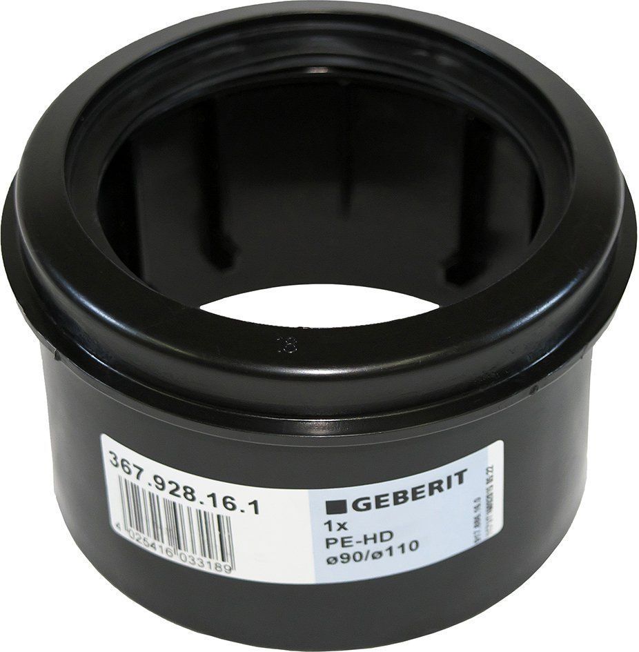 Муфта переходная Geberit PE 110x90 мм 367.928.16.1