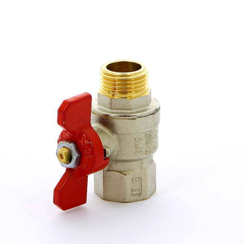 Кран шаровой Tiemme SCIROCCO НВ бабочка 1/2 2310003