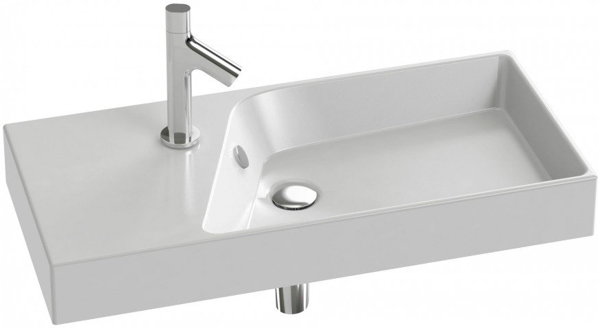 Раковина-столешница Jacob Delafon Rythmik 80х37 см EXP112-Z-00