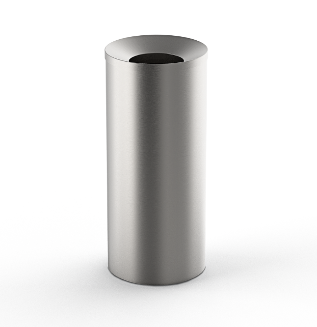 Мусорный бак Decor Walther DW 300x300x700 мм сталь матовая 0615576