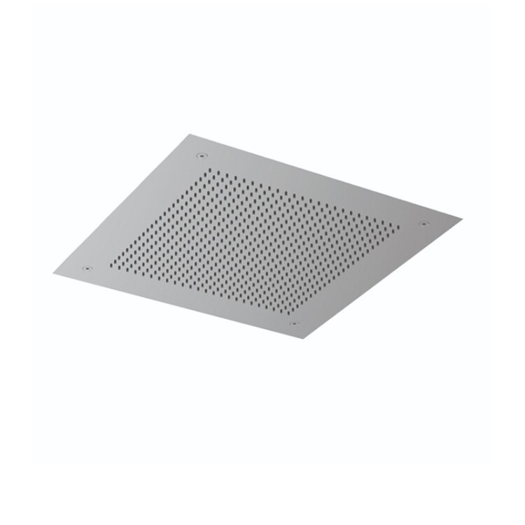 Верхний душ Almar Velvet 380x380 мм потолочный встраиваемый Mirror Stainless Steel E044279MS