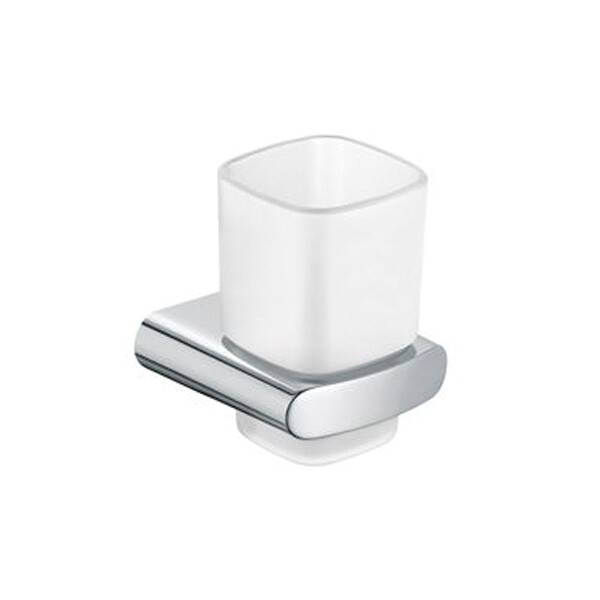 Стакан с держателем Keuco Elegance 88х102х110 мм хром 11650 019000