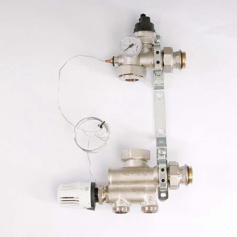 Насосно-смесительная группа Uni-Fitt SoloMix X 1 с накидной гайкой без насоса 473F0000