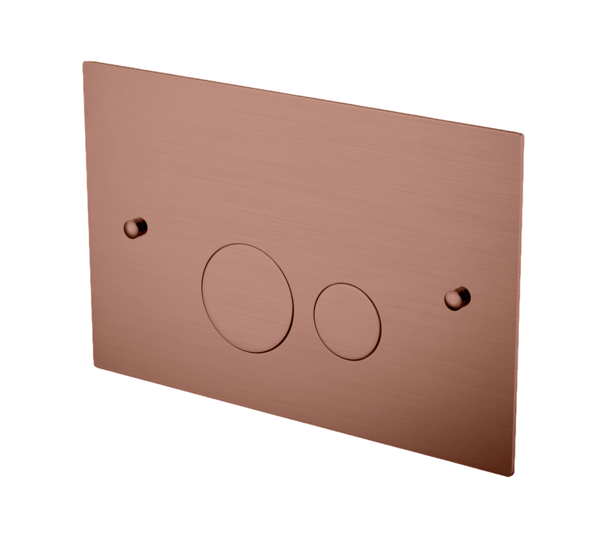 Кнопка смыва Boheme для инсталляции латунная брашированная бронза 648-BRB