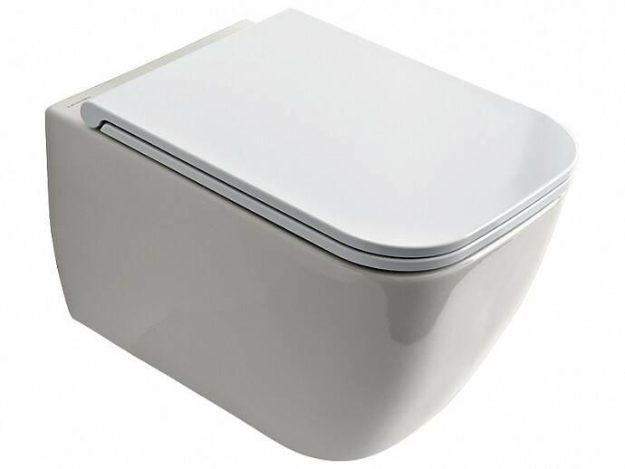 Унитаз подвесной Scarabeo Teorema 2.0 360x520x350 мм Pearl 5126CL41