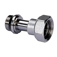 Отвод телескопический Giacomini с накидной гайкой 3/8 хром R173X032