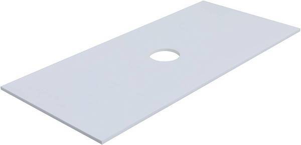 Столешница для тумбы Allen Brau Fantasy 101х46.8х1 см белая 1.11010.K